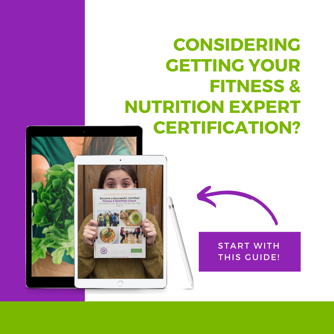 fitness & nutrition certification guide