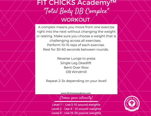 FIT CHICKS Friday “Total Body DB Complex” Workout