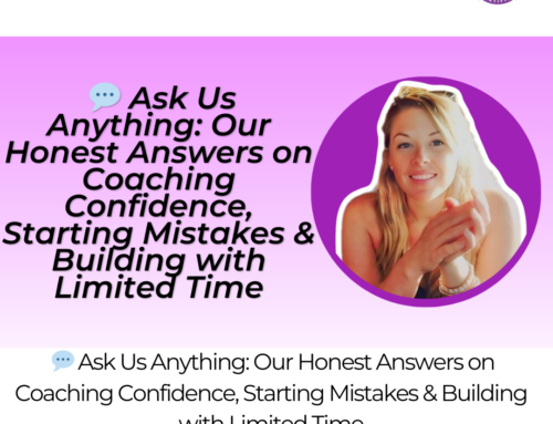 FIT CHICKS Chat Episode 608 –  💬 Ask Us Anything: Our Honest Answers on Coaching Confidence, Starting Mistakes & Building with Limited Time