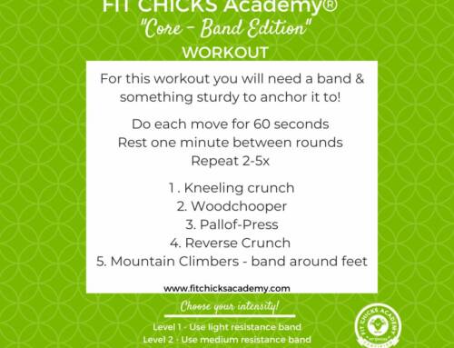 FIT CHICKS Friday “Core – Band Edition”