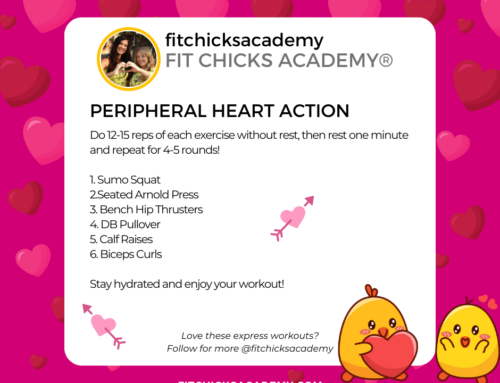 FIT CHICKS Friday “Peripheral Heart Action” Workout