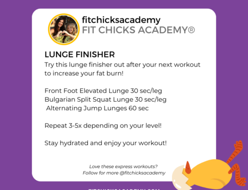 FIT CHICKS Friday “Lunge Finisher” Workout – Unleash the Burn