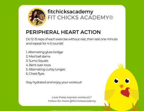 FIT CHICKS Friday “PHA -Peripheral Heart Action” Circuit Workout