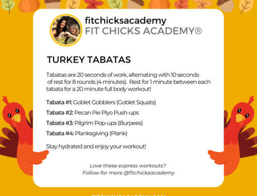 FIT CHICKS Friday: Turkey Tabata HIIT Workout